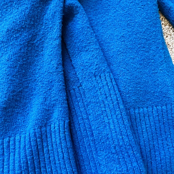 💕 Anthropologie 💕 Sleeping on Snow Alcott Kimono Sweater Cerulean Blue Size S - Picture 8 of 8